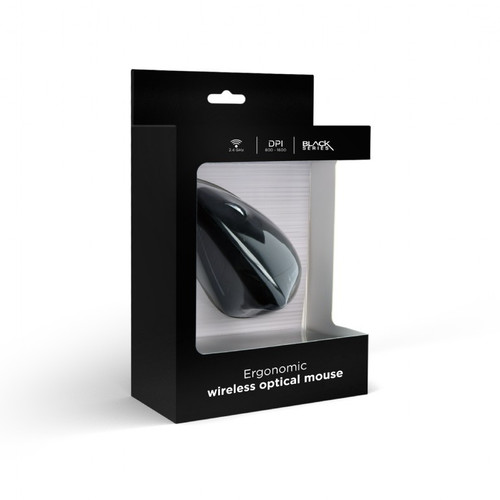 Gembird 6-Button Optical Wireless Mouse, black