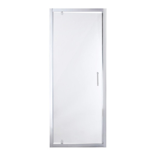 Pivot Shower Door Onega 90 cm, chrome/transparent