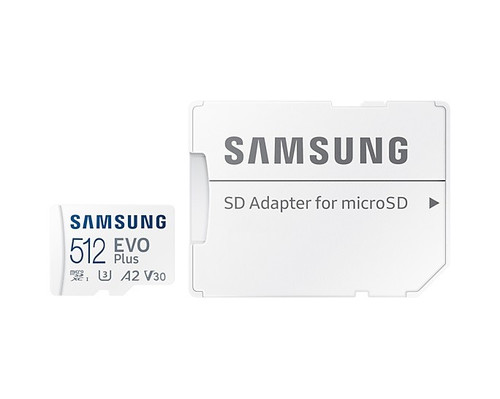 Samsung Memory Card EVO+ mSD with Adapter 512GB MB-MC512KA/EU