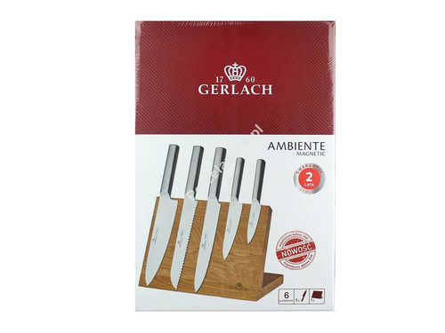 Gerlach Block Knife Set Magnetic Ambiente