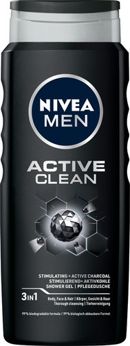 Nivea Men Active Shower Gel 500ml