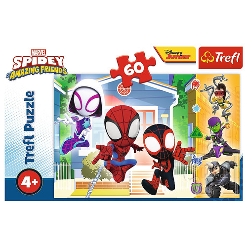 Trefl Children's Puzzle Marvel Spidey & His Amazing Friends 60pcs 4+