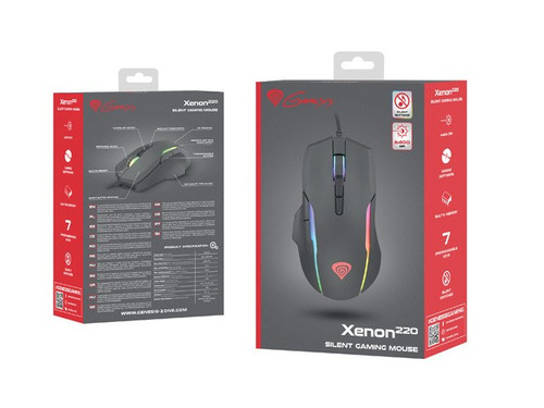 Natec Optical Wired Gaming Mouse Genesis Xenon 220