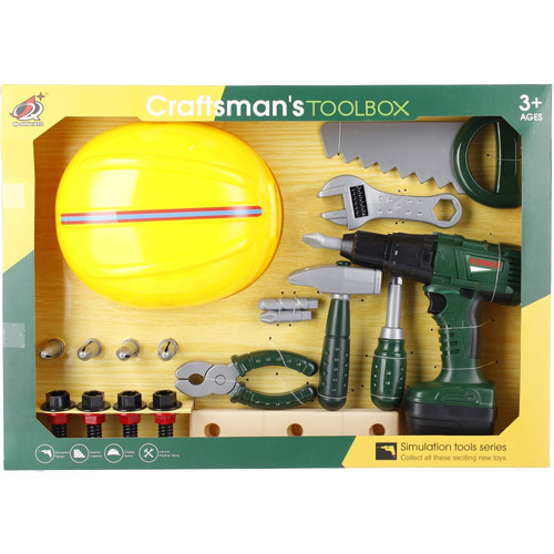 Craftsman's Toolbox Set for Children 3+