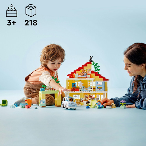 LEGO DUPLO 3in1 Family House 3+