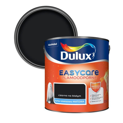 Dulux EasyCare Matt Latex Stain-resistant Paint 2.5l in the black