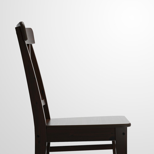 INGOLF Chair, brown-black