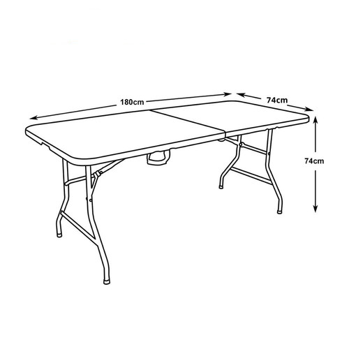 GreenBlue Foldable Catering Garden Table GB370