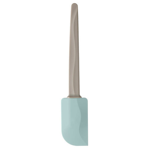 BAKGLAD Spatula, beige, blue, 26 cm