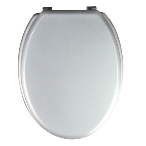 Cooke & Lewis Toilet Seat Palmi, silver