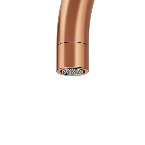 GoodHome Sink Mixer Tap Zanthe, brushed copper