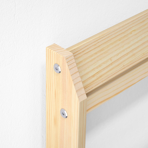 NEIDEN  Bed frame, pine, Luröy, 90x200 cm