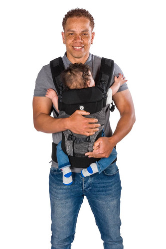 Dooky Baby Carrier Terra Nova Black 0-3y