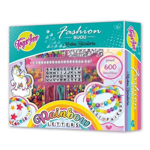 Toys Inn Fashion Bijou Rainbow Letters 6+