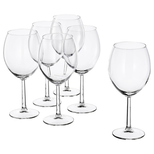 SVALKA Wine glass, clear glass, 60 cl