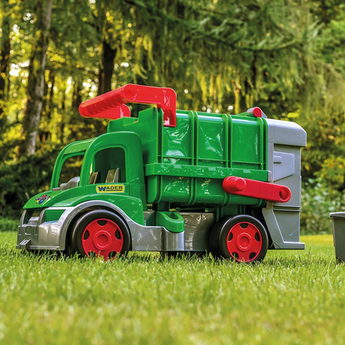 Wader Giant Garbage Truck, assorted colours, 65cm 3+