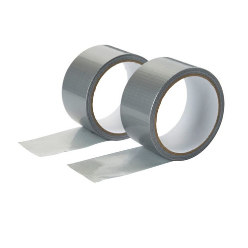 Diall Silver effect Duct Tape 50 mm x 10 m 2pack