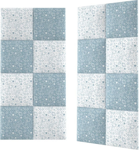 Upholstered Wall Panel Stegu Mollis Square 30 x 30 cm, UFO, 4pcs