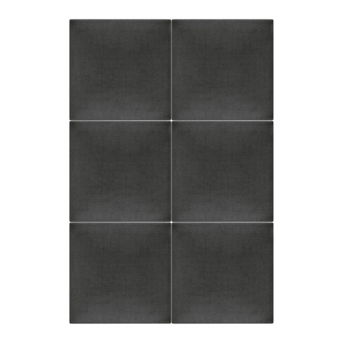 Upholstered Wall Panel Stegu Mollis Square 30x30cm, graphite
