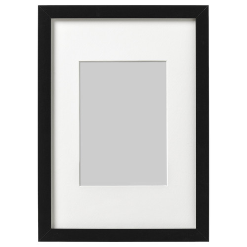 RIBBA Frame, black, 21x30 cm
