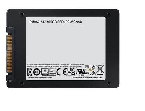 Samsung SSD PM9A3 U.2DCT 3840GB MZQL23T8HCLS-00W07 NVMe