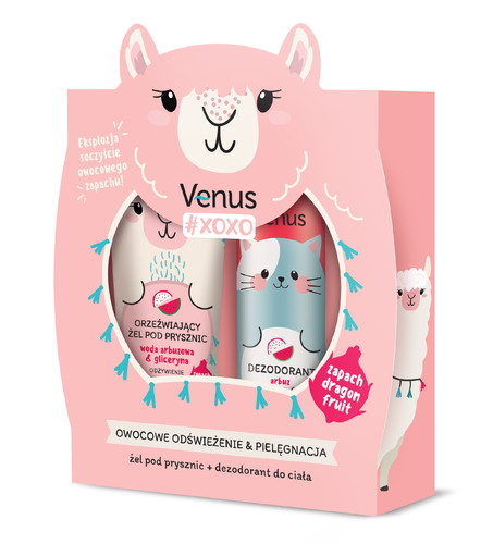 VENUS Xoxo Gift Set Fruity Refreshment - Shower Gel & Deo Spray