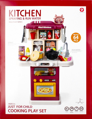 Kitchen Play Set with Accessories 3+