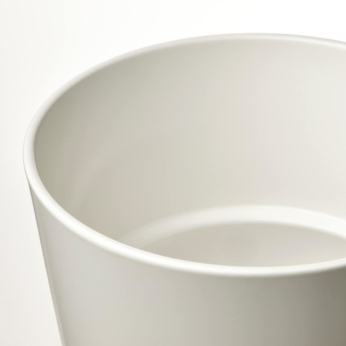 SOJABÖNA Plant pot, white, 12 cm