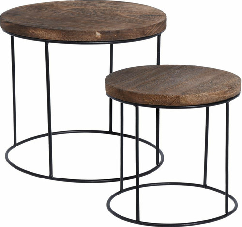 Set of 2 Coffee/Side Tables Carpine