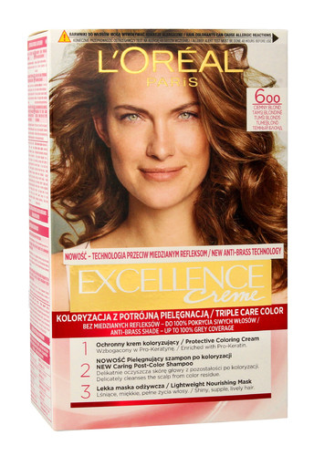 L'Oreal Excellence Creme Hair Dye 6 Dark Blonde