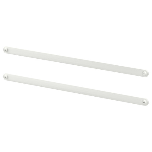 HJÄLPA Suspension rail, white, 55 cm