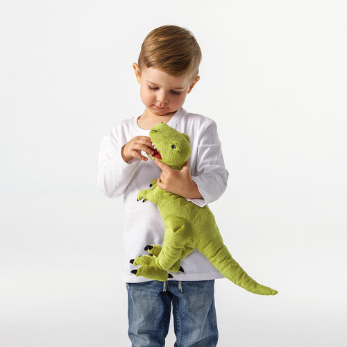 JÄTTELIK Soft toy, dinosaur, dinosaur/thyrannosaurus Rex, 44 cm
