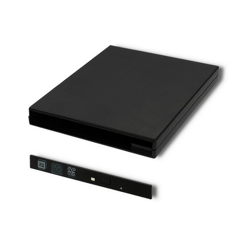 Qoltec Optical Drive Case CD/ DVD SATA USB2.0 9.5mm