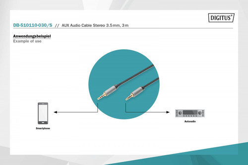 Digitus Audio Connection Cable DB-510110-030-S