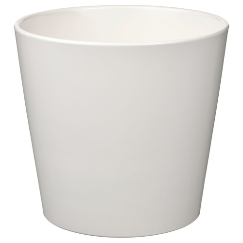 SOJABÖNA Plant pot, white, 19 cm