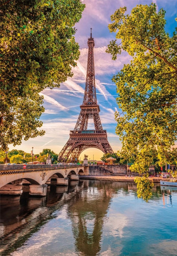 Clementoni Jigsaw Puzzle High Quality Along the Seine 500pcs 10+