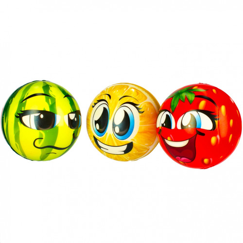 Magic Funny Ball Fruit 8cm, 1pc, random patterns, 3+