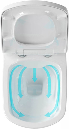 Ravak Rimless Toilet with Soft-close Seat Varii