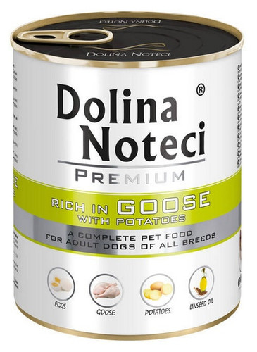 Dolina Noteci Premium Wet Dog Food with Goose & Potatoes 800g