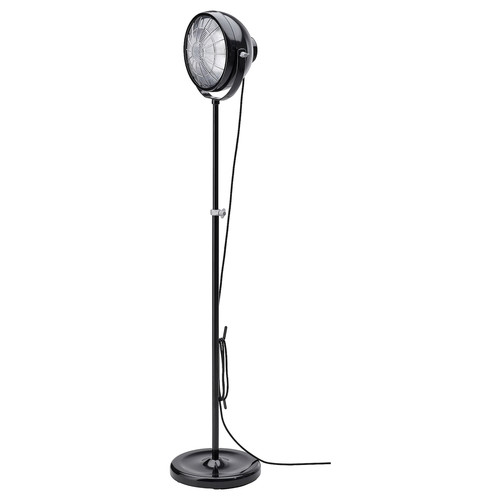 SVARTNORA Floor lamp, black