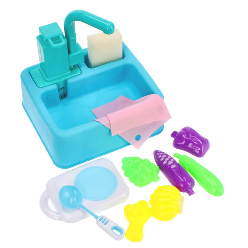 Kitchen Dishwashing Playset with Accessories 3+