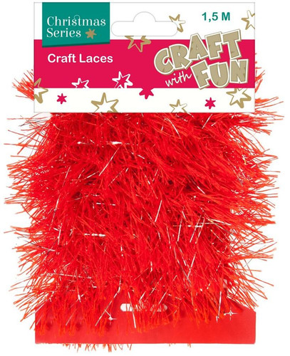 Christmas Decorations Craft Laces 1.5m