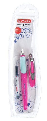 Herlitz Fountain Pen my.pen Cool, pink-mint