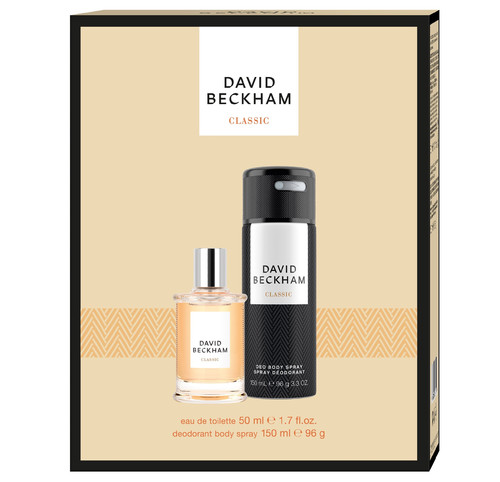 DAVID BECKHAM Gift Set Classic - Eau de Toilette & Deodorant Body Spray