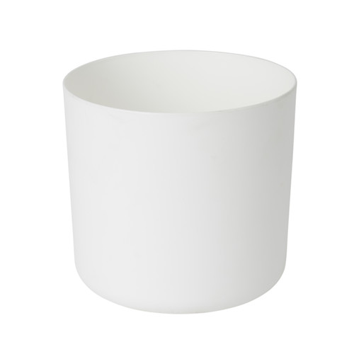 Plant Pot GoodHome 17 cm, plastic, white