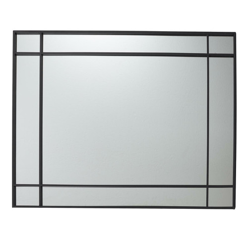 Mirror Artdeco 2, black