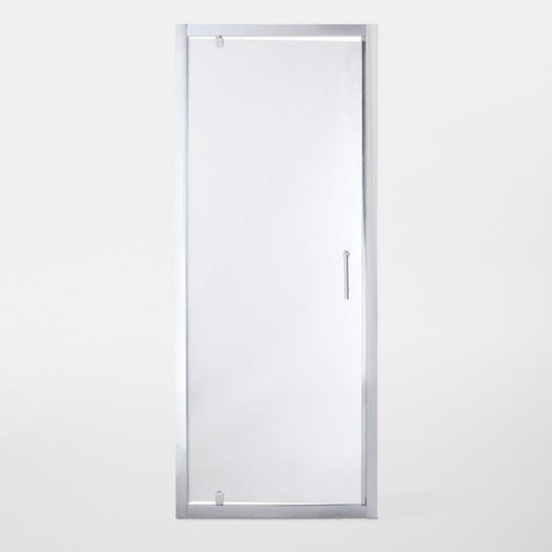 Pivot Shower Door Onega 80 cm, chrome/transparent