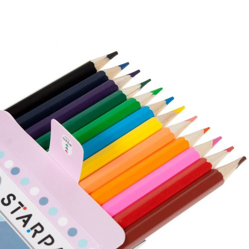 Starpak Colour Pencils 12 Colours Cuties