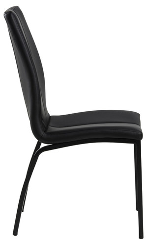 Chair Asama, black, black legs