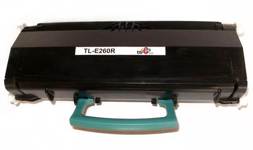 TB Toner Cartridge Black for Lexmark E260 remanufactured TL-E260R